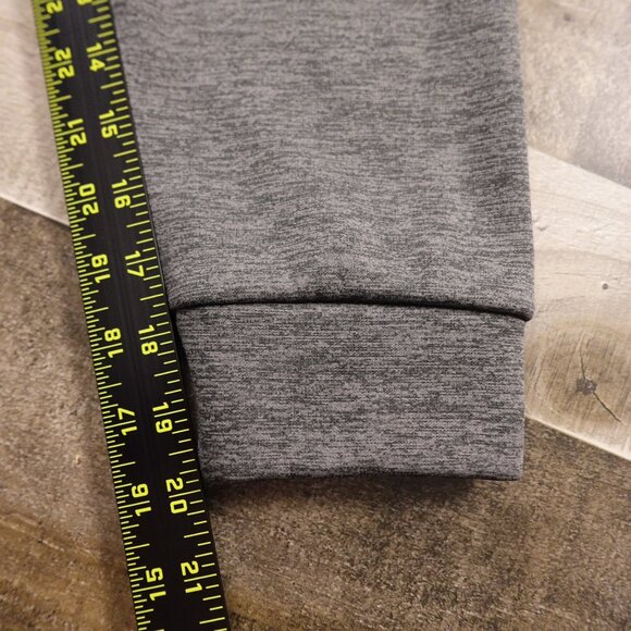 Nike Therma-Fit Full Zip Hoodie Men’s Large Gray Fleece-Lined Training Jacket - Picture 7 of 11